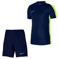 Nike Dri-FIT Academy 23 Trainingsset Kids Donkerblauw Geel Wit