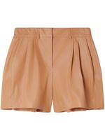 Stella McCartney Alter Mat faux-leather shorts - Tons neutres - thumbnail