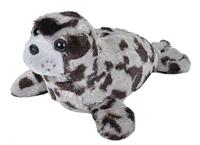 Wild Republic Harbor Seal pluche knuffeldier, knuffeldieren, cadeaus voor kinderen, 20 cm, grijs