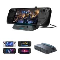 AVerMedia Steam Deck Dock met HDMI 4K @60Hz, USB-C-opladen, schermspiegeling, video-opname voor Steam Deck, ROG Ally, Legion Go, MSI Claw, Switch, iPhone, iPad - X'TRA GO GC515
