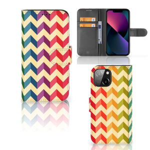 iPhone 13 Mini Telefoon Hoesje Zigzag Multi Color