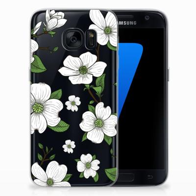 Samsung Galaxy S7 TPU Case Dogwood Flowers Samsung Galaxy S7 TPU Case Dogwood Flowers