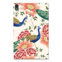 Back Case voor Lenovo Tab P11 | P11 Plus Pink Peacock