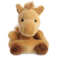 Aurora knuffel Palm Pals paard junior 13 cm pluche bruin