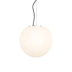 QAZQA Moderne buiten hanglamp wit 35 cm IP65 - Nura