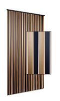 Degor Vliegengordijn Pvc Linten Goud / Zwart High Quality 90 x 220 cm