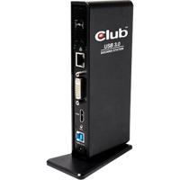 Club 3D Club 3D USB Gen 1 Type A Dual Display Docking Station - thumbnail