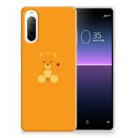 Sony Xperia 10 II Telefoonhoesje met Naam Baby Beer