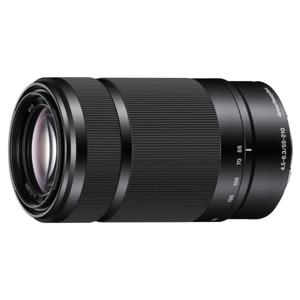 Sony E 55-210mm f/4.5-6.3 OSS Zwart objectief (SEL55210B.AE) - Tweedehands