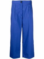 Woolrich pantalon de tailleur à coupe courte - Bleu