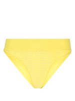 Moschino string en mesh à logo appliqué - Jaune