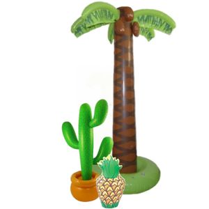 Tropische feestversiering opblaasbaar palmboom/cactus/ananas