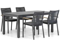 Santika Giovane/Concept 160 cm dining tuinset 5-delig