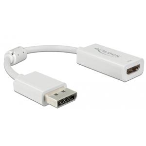 DeLOCK 63936 video kabel adapter 0,1 m DisplayPort HDMI Wit