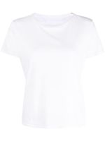 MOTHER short-sleeve supima cotton T-shirt - Blanc