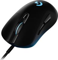 Logitech Gaming G403 Hero Muis USB Optisch Zwart 6 Toetsen 25000 dpi Verlicht, Gewichtsreductie