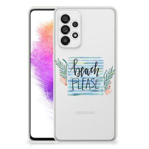 Samsung Galaxy A73 5G Telefoonhoesje met Naam Boho Beach