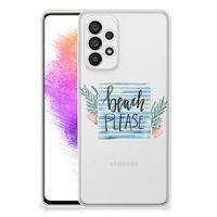 Samsung Galaxy A73 5G Telefoonhoesje met Naam Boho Beach - thumbnail