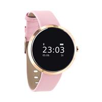 X-Watch 54010 Siona XW Fit Dames Smartwatch, Activity Tracker voor Android En apple iOS, Lichtroze Goud