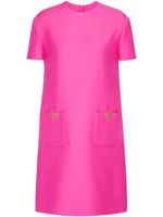 Valentino Garavani robe courte Crepe Couture - Rose