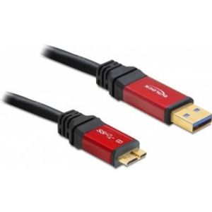 Delock 82762 Kabel USB 3.0 Type-A male > USB 3.0 Type Micro-B male 3 m Premium