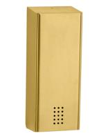 Proox One dispenser met desinfectiespray en sensor geborsteld messing