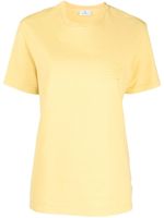 ETRO logo-embroidered cotton T-shirt - Jaune