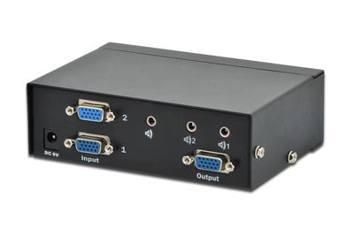 Digitus DS-44100-1 VGA-switch 2 poorten 1920 x 1080 Pixel