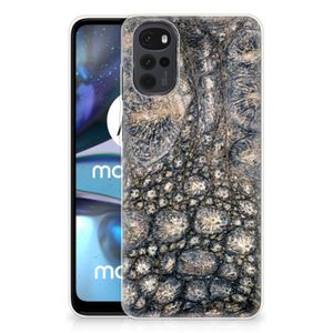 Motorola Moto G22 TPU Hoesje Krokodillenprint