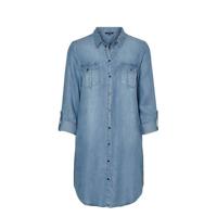 VERO MODA blousejurk VMSILLA blauw