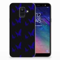 Samsung Galaxy A6 (2018) TPU bumper Vlinder Patroon