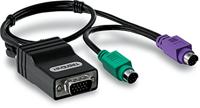 TRENDnet TK-CAT5P CAT5 PS/2 server interface module (verbindt CAT5 KVM switch, PS/2, VGA, Cat5/CAT5e/CAT6, Windows/Linux/Sun)