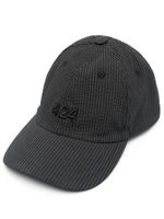 424 casquette à logo brodé - Noir