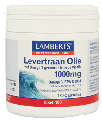 Lamberts Levertraanolie 1000mg Capsules Lamberts Levertraanolie 1000mg Capsules
