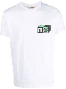 MODES GARMENTS t-shirt en coton à imprimé graphique - Blanc