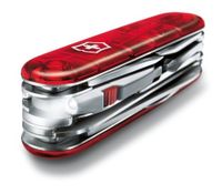 Victorinox Huntsman Lite 1.7915.T Zwitsers zakmes Aantal functies 21 Rood (transparant) - thumbnail