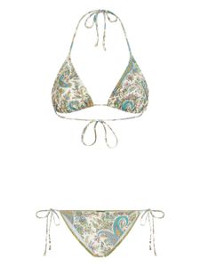 ETRO bikini à imprimé cachemire - Vert