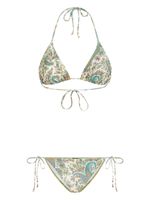 ETRO bikini à imprimé cachemire - Vert