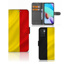 Xiaomi Redmi 10 Bookstyle Case Belgische Vlag - thumbnail