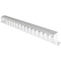 Value 26.99.0301 19 inch Frontplaat voor patchkast 1 HE Grijs