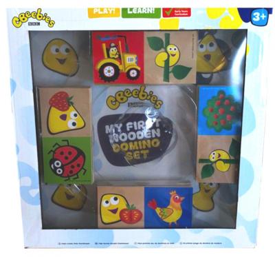 Fun kinderspel Domino Boerderij junior hout Fun kinderspel Domino Boerderij junior hout