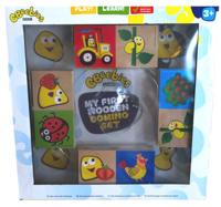 Fun kinderspel Domino Boerderij junior hout