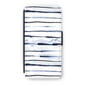 Ink Stripes: iPhone 7 Flip Hoesje