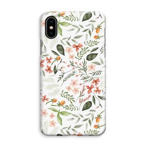 Sweet little flowers: iPhone XS Max Volledig Geprint Hoesje