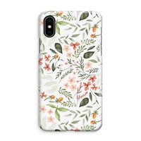 Sweet little flowers: iPhone XS Max Volledig Geprint Hoesje - thumbnail