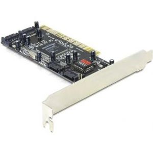 Delock 70154 PCI-kaart > 4 x interne SATA met RAID