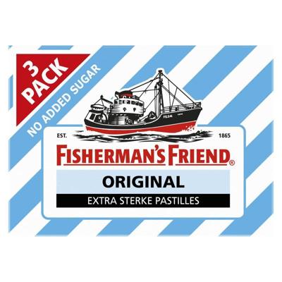 Fishermansfriend Original suikervrij 3-pack Fishermansfriend Original suikervrij 3-pack