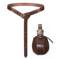 Retro vintage Middeleeuws Renaissance Ceintuur Schede Riemzakje Piraat Viking Ranger Elf Walhalla Voor heren Dames Uniseks Halloween Feest LARP Riem Lightinthebox