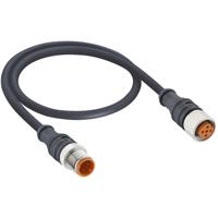 Lutronic 1089 Sensor/actuator aansluitkabel M12 Aantal polen: 4 Stekker, recht 1.50 m 1 stuk(s)