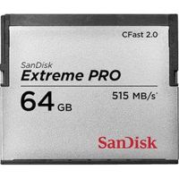 SanDisk Extreme PRO 64GB CFast 2.0 Geheugenkaart